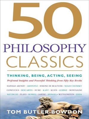 cover image of 50 Philosophy Classics